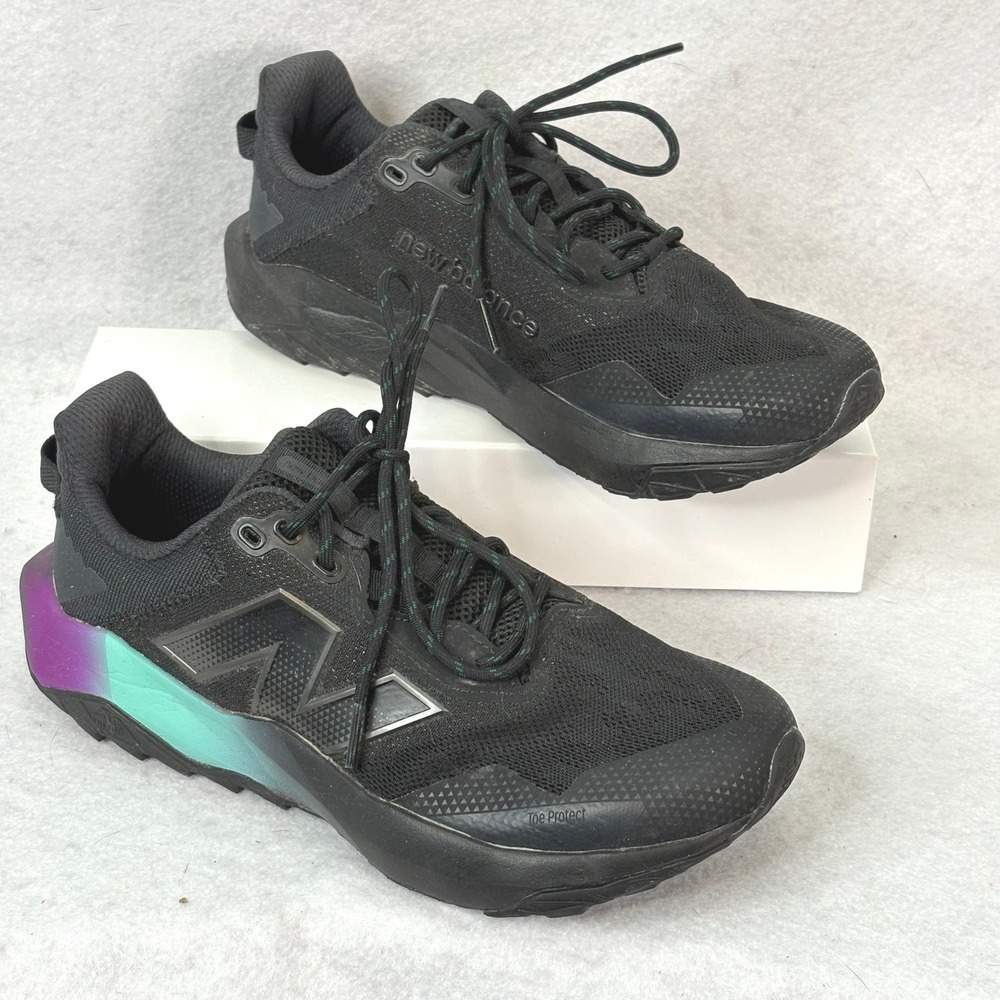 New Balance Black Shando Trail Running Shoes Womens 9.5 Gorpcore Hiking Sneaker